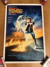 Back to the Future Movie Poster Signed by Drew Struzan