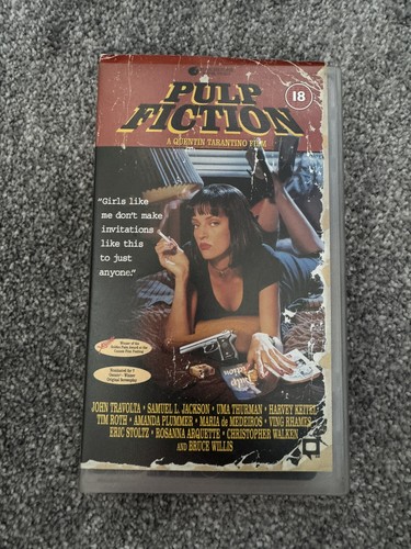 Pulp fiction big - fiction, vhs