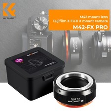 K&F Concept M42 Screw Mount Lens to Fujifilm Fuji X-Series Lens Mount Adapter