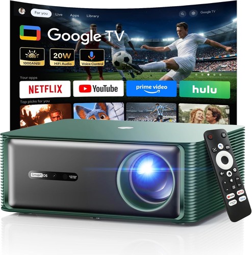 1000 ansi google projector - google, tv