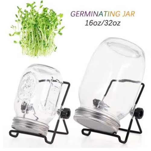 Seed sprouting mason - sprouting, jar