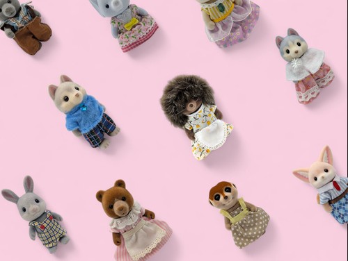 Sylvanian families figures - sylvanian,