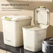 5/10KG Large Kitchen Rice Dispenser Container Cereal Box Dry Food Grain Storage