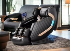 DLUX Full Body Electric 4D SL Massage Chair Zero Gravity Thai Shiatsu Heated
