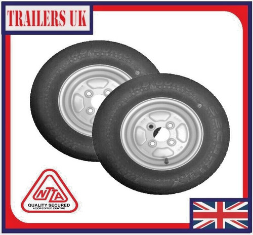 Pair trailer wheel - pair, 10"