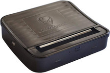 GERMANUS Metal Cigarette Rolling Machine - Premium, Black