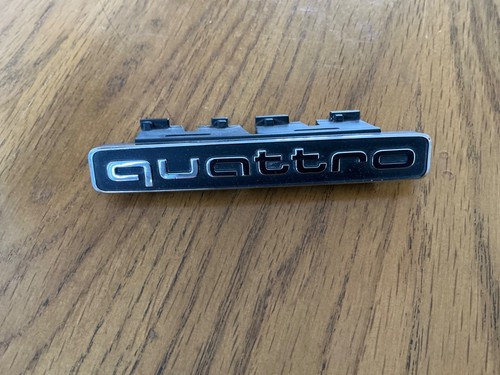 Audi quattro badge genuine - audi,