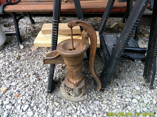 Antique water pump - antique,