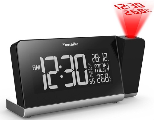 Projection clock radio - clock,
