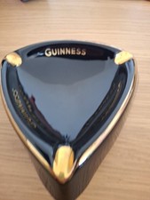 Vintage Guinness Ceramic 3 Sided Ashtray.Arklow Pottery