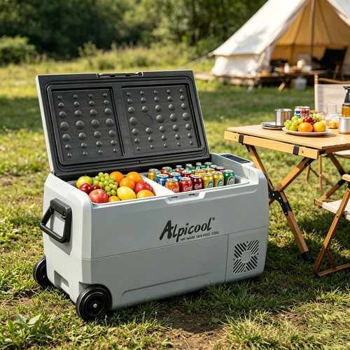 Portable car fridge - portable, fridge/freezer