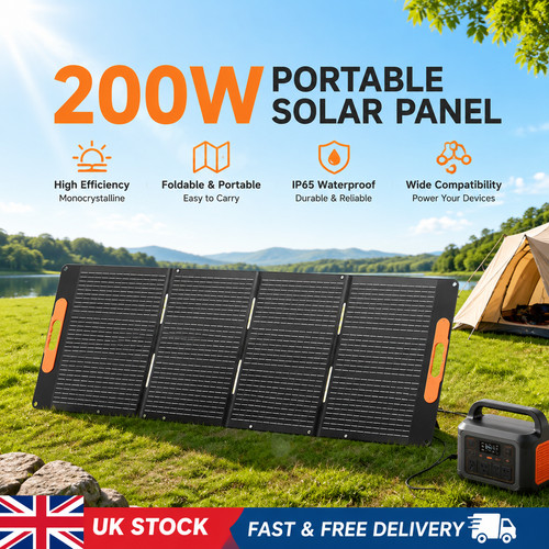 Solarsaga 200w foldable - solarsaga,