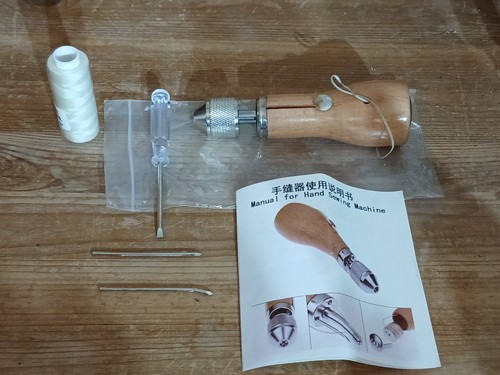 Leather hand sewing machine - sewing,