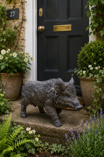 Large resin wild - wild, boar