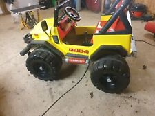 12v Peg perego jeep gaucho grande  ride on