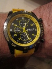 SBAO SPORT WATCH - BLACK FACE