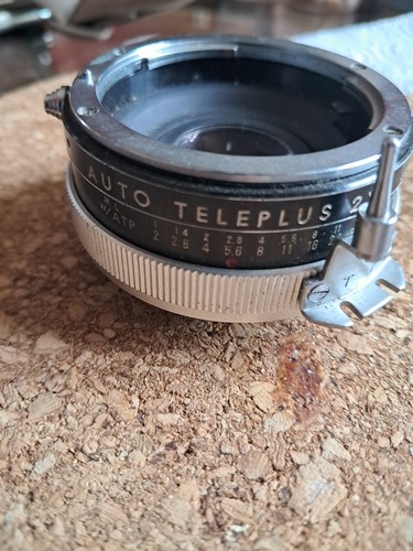 Vintage auto teleplus lens - auto,