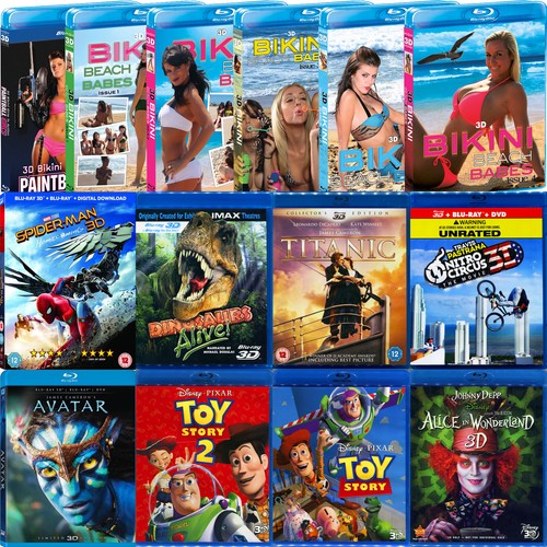 Blu ray lot - collection, 3d