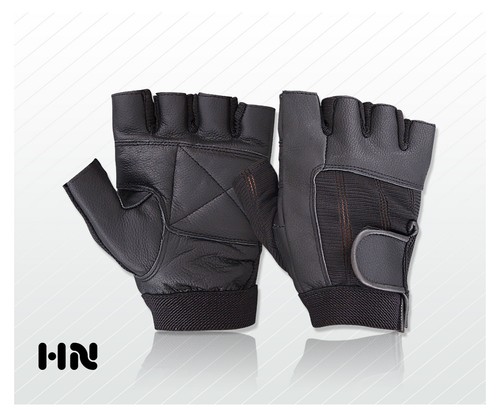 Weight lifting padded leather - lifting,