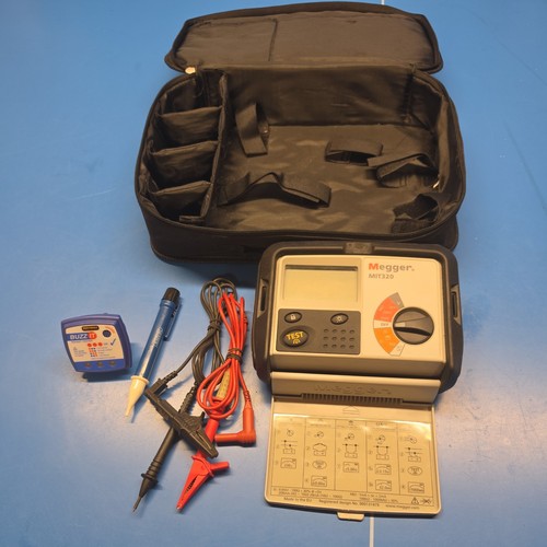 Megger mit320 insulation and - insulation,