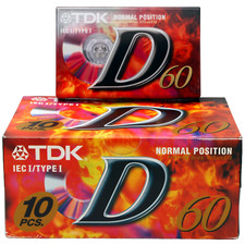 10 (box) TDK D 60 Minutes