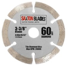 Saxton 85mm diamond tile - 85mm,