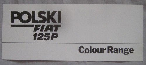 Polski fiat 125p colour - polski,
