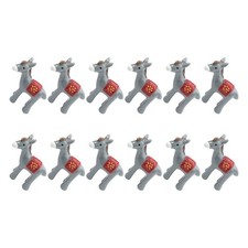  12 Pcs Toy Donkey Ornaments