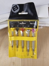 Bergeon 30081-P05 Set Of 5 Watchmakers Ergonomic Screwdrivers