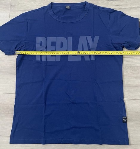 Replay men logo - logo, navy