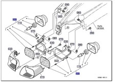 GENUINE KUBOTA HEADLIGHT