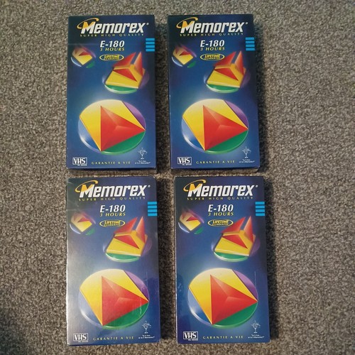 Memorex shq 180 vhs - shq, blank
