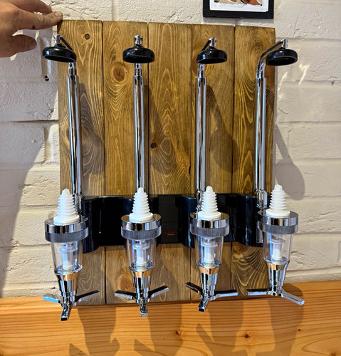 Bottle wall mounted spirit - 4,