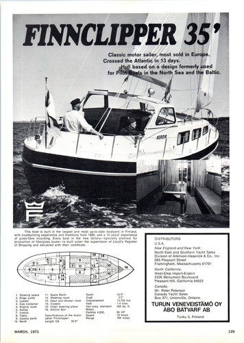 1971 finnclipper motor - 1971,