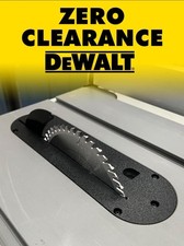 Dewalt DWE7485 DCS7485 DCS7485B DCS7485T1 Table Saw Zero Clearance Insert Black