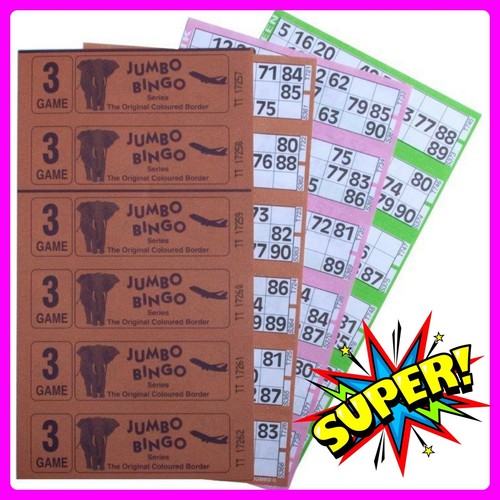 Bingo tickets - bingo,