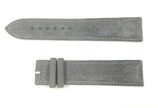 Muhle Glashutte 22MM Grey Suede Leather Band Genuine New