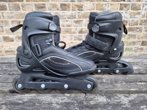 Oxelo black rollerblades size