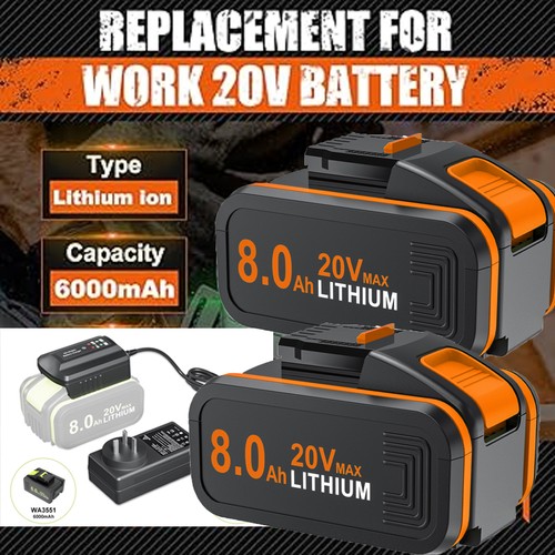 8000mah 20v ion - 8000mah,