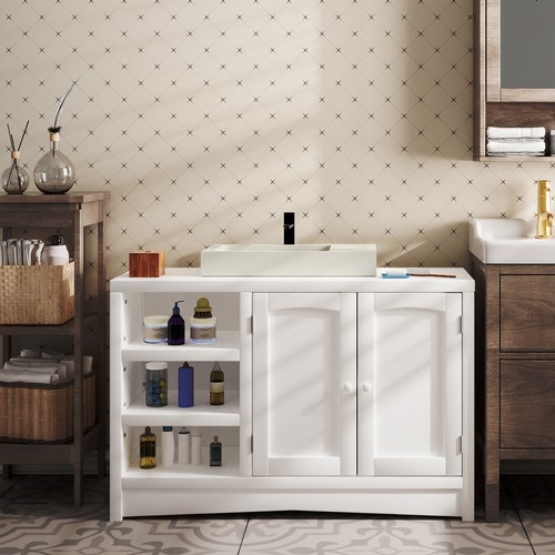 Bathroom under sink cabinet - bathroom,
