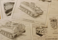 CVRT Spartan APC Stowage sketches x 5. FV925246