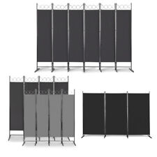 Folding Room Divider 3/4/6 Panels Wave Fibre Privacy Screen Panels Stable
