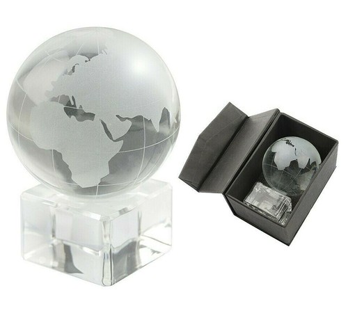 Frosted glass paperweight - glass,