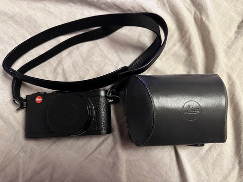 Leica with case - with,