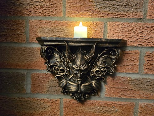 Gothic demon wall - gothic,