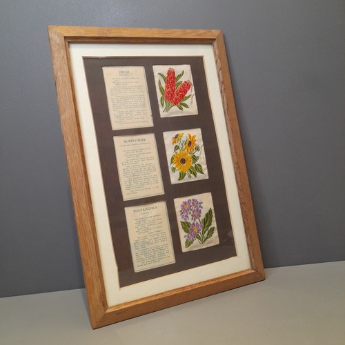 Vintage embroidered flower - embroidered,