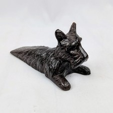 Scotty Dog Doorstop Cast Iron