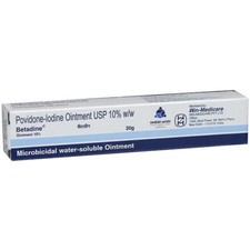 Betadine Povidone-Iodine Ointment 10% Antiseptic Skin Infection Burns Wound 20g