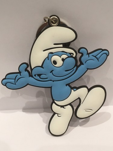 Smurf keyfob keyring - keyring, by