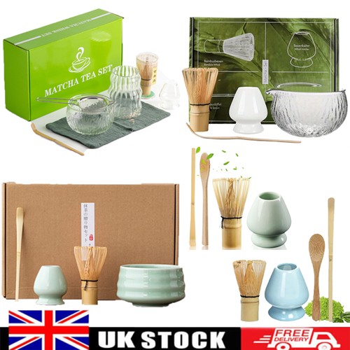 Bamboo matcha whisk set chasen - matcha,